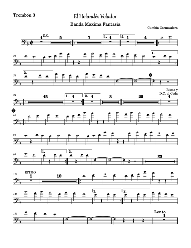 La imagen puede contener una previsualizacion de una partitura